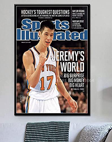 Puzzle 2000 Teile Sports Illustrated Cover Magazin Sport Basketball Geschenkpapier für Erwachsene Kinder Spiele Lernspielzeug 100x70CM von FPTZL