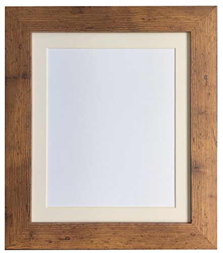 FRAMES BY POST Bilderrahmen „London“, Holz, Vintage Wood, 20 x 16 Inches Image Size A3 von FRAMES BY POST