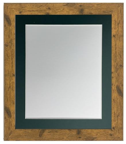 FRAMES BY POST Studio Antik Holz-Bilderrahmen mit dunkelgrünem Passepartout, 60 x 80 cm, Bildgröße 50 x 70 cm FRAMES BY POST Studio Antik Holz-Bilderrahmen mit dunkelgrünem Passepartout, 60 x 80 cm, Bildgröße 50 x 70 cm von FRAMES BY POST