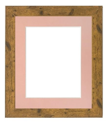 FRAMES BY POST Studio Antik Holz-Bilderrahmen mit rosa Passepartout 60 x 80 cm für Bildgröße 50 x 70 cm FRAMES BY POST Studio Antik Holz-Bilderrahmen mit rosa Passepartout 60 x 80 cm für Bildgröße 50 x 70 cm von FRAMES BY POST