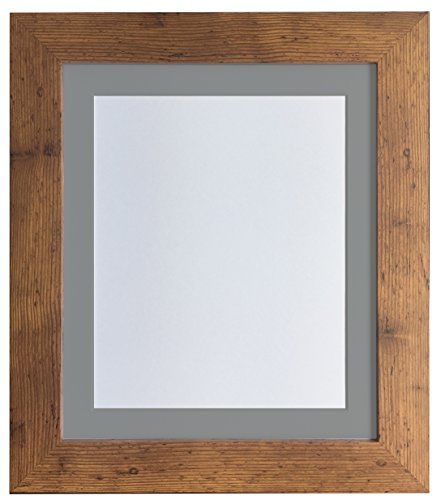 Frames by Post Bilderrahmen „London“, Holz, Vintage Wood, A3 Image Size A4 von FRAMES BY POST