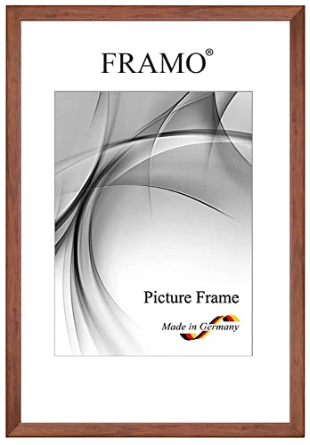 FRAMO Holz Bilderrahmen Schmal 11 x 16 cm aus Massivholz | Braun Wenge | Farbe/Größe wählbar | Rahmen für Poster | Puzzle | Foto collage N°076 FRAMO Holz Bilderrahmen Schmal 11 x 16 cm aus Massivholz | Braun Wenge | Farbe/Größe wählbar | Rahmen für Poster | Puzzle | Foto collage N°076 von FRAMO
