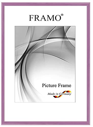 FRAMO Holz Bilderrahmen Schmal 50 x 50 cm aus Massivholz quadratisch | Alt-Rosa Hochglanz | Farbe/Größe wählbar | Rahmen für Poster | Puzzle | Foto collage N°124 FRAMO Holz Bilderrahmen Schmal 50 x 50 cm aus Massivholz quadratisch | Alt-Rosa Hochglanz | Farbe/Größe wählbar | Rahmen für Poster | Puzzle | Foto collage N°124 von FRAMO