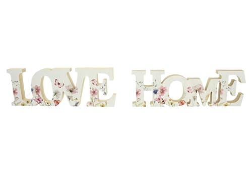 FRANK FLECHTWAREN Schriftzug Love Home, 2tlg., MDF, bemalt Maße: 29 x 10 cm FRANK FLECHTWAREN Schriftzug Love Home, 2tlg., MDF, bemalt Maße: 29 x 10 cm von FRANK FLECHTWAREN