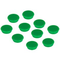 FRANKEN Haftmagnet Magnete grün, Kunststoff Ø 1,27 cm, 10 St. von FRANKEN