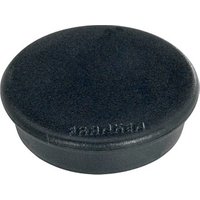 10 FRANKEN Haftmagnet Magnet schwarz Ø 1,27 cm von FRANKEN