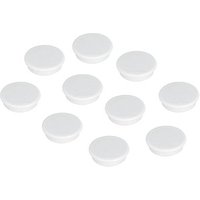 FRANKEN Haftmagnet Magnete weiß, Kunststoff Ø 1,27 cm, 10 St. von FRANKEN