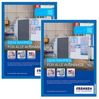 FRANKEN Magnetrahmen selbstklebend PRO blau A3, 2 St. FRANKEN Magnetrahmen selbstklebend PRO blau A3, 2 St. von FRANKEN