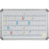 FRANKEN EuroLine® 5000 Jahresplaner, Monatseinteilung 94,5 x 61,5 cm von FRANKEN