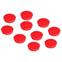 FRANKEN Magnet rot, Kunststoff Ø 3,8 cm, 10 St. von FRANKEN