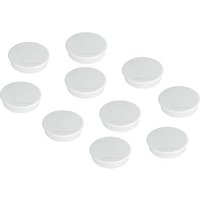 FRANKEN Magnet weiß, Kunststoff Ø 3,8 cm, 10 St. von FRANKEN