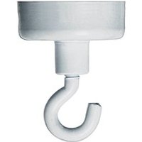 FRANKEN Magnethaken weiß, Metall Ø 25,0 mm, 1 St. von FRANKEN