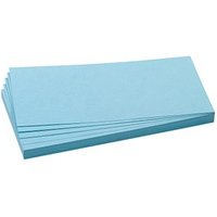 FRANKEN Moderationskarten blau 9,5 x 20,5 cm von FRANKEN