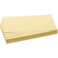 FRANKEN Moderationskarten gelb 9,5 x 20,5 cm von FRANKEN