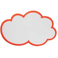 FRANKEN Moderationskarten weiß, rot 42,0 x 25,0 cm, 20 St. von FRANKEN