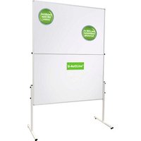 FRANKEN Moderationswand U-Act!Line® klappbar 120,0 x 150,0 cm weiß von FRANKEN