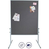 FRANKEN Moderationswand X-tra!Line 120,0 x 150,0 cm grau von FRANKEN