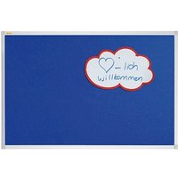 FRANKEN Pinnwand X-tra!Line 60,0 x 45,0 cm Textil blau von FRANKEN