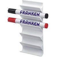 FRANKEN Stiftehalter weiß Acryl 6 Fächer 7,5 x 1,2 x 16,0 cm FRANKEN Stiftehalter weiß Acryl 6 Fächer 7,5 x 1,2 x 16,0 cm von FRANKEN