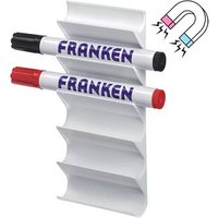 FRANKEN Stiftehalter weiß Acryl 6 Fächer 7,5 x 1,2 x 16,0 cm von FRANKEN