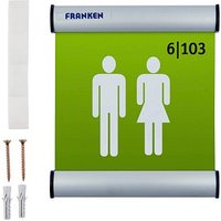 FRANKEN Türschild Aluminium silber 14,8 x 14,8 cm FRANKEN Türschild Aluminium silber 14,8 x 14,8 cm von FRANKEN