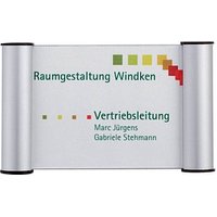 FRANKEN Türschild Aluminium silber 18,0 x 11,5 cm, 1 St. FRANKEN Türschild Aluminium silber 18,0 x 11,5 cm, 1 St. von FRANKEN