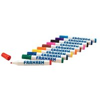 FRANKEN Whiteboard-Marker farbsortiert 2,0 - 6,0 mm, 10 St. von FRANKEN
