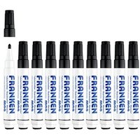 FRANKEN Whiteboard-Marker schwarz 2,0 - 6,0 mm, 10 St. FRANKEN Whiteboard-Marker schwarz 2,0 - 6,0 mm, 10 St. von FRANKEN