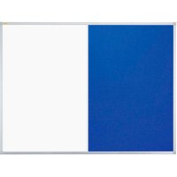 FRANKEN Whiteboard-Pinnwand X-tra!Line 60,0 x 45,0 cm Textil blau von FRANKEN