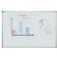 FRANKEN Whiteboard U-Act!Line® 60,0 x 45,0 cm weiß emaillierter Stahl von FRANKEN