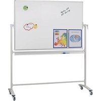 FRANKEN mobiles Whiteboard 120,0 x 90,0 cm weiß emaillierter Stahl von FRANKEN