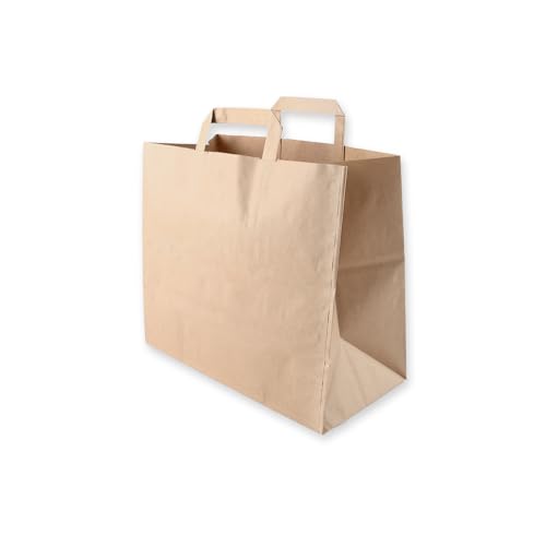 250 Stück NATUREStar Papiertragetasche "Strong" | Papier, braun, L: 25cm, B: 32cm, Seitenfalte: 17cm, Papiertragetasche, Papiertüten, Kraftpapiertüte 250 Stück NATUREStar Papiertragetasche "Strong" | Papier, braun, L: 25cm, B: 32cm, Seitenfalte: 17cm, Papiertragetasche, Papiertüten, Kraftpapiertüte von FRANZ MENSCH