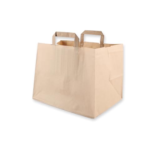 250 Stück NATUREStar Papiertragetasche "Strong" | Papier, braun, L: 27cm, B: 32cm, Seitenfalte: 22cm, Papiertragetasche, Papiertüten, Kraftpapiertüte 250 Stück NATUREStar Papiertragetasche "Strong" | Papier, braun, L: 27cm, B: 32cm, Seitenfalte: 22cm, Papiertragetasche, Papiertüten, Kraftpapiertüte von FRANZ MENSCH
