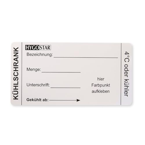 FRANZ MENSCH 6 Stück Hygostar Etikett Kühlschrank, weiß, L: 3,5cm, B: 7cm, Ø: 8,5cm, Kerndurchmesser: 2,5cm, Selbstklebende Etikett, Haftetiketten Kühlschrank FRANZ MENSCH 6 Stück Hygostar Etikett Kühlschrank, weiß, L: 3,5cm, B: 7cm, Ø: 8,5cm, Kerndurchmesser: 2,5cm, Selbstklebende Etikett, Haftetiketten Kühlschrank von FRANZ MENSCH