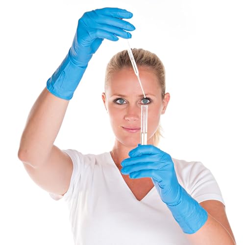 FRANZ MENSCH 50 Stück Hygostar Chemikalienschutzhandschuhe Super High Risk | Nitril, Packung, blau, 10/XL, L: 30cm, Schutzhandschuhe, Chemie-Handschuhe, Latexhandschuhe FRANZ MENSCH 50 Stück Hygostar Chemikalienschutzhandschuhe Super High Risk | Nitril, Packung, blau, 10/XL, L: 30cm, Schutzhandschuhe, Chemie-Handschuhe, Latexhandschuhe von FRANZ MENSCH