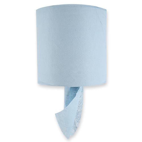 Franz Mensch HygoClean Papierhandtuchrollen, 1-lagig, blau | Recyclingpapier, Innenabwicklung, 6 Rollen, Papierrollen, Handtuchrollen mit Kerndurchmesser 6cm, Laufmeter 220m Franz Mensch HygoClean Papierhandtuchrollen, 1-lagig, blau | Recyclingpapier, Innenabwicklung, 6 Rollen, Papierrollen, Handtuchrollen mit Kerndurchmesser 6cm, Laufmeter 220m von FRANZ MENSCH