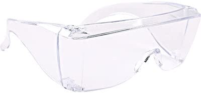 Hygostar Allzweckschutzbrille, transparent für Brillenträger geeignet von FRANZ MENSCH