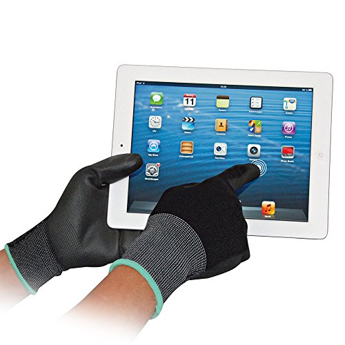Hygostar Touchscreen Handschuh BLACK ACE TOUCH PU-Beschichtung, schwarz, Größe XL von FRANZ MENSCH