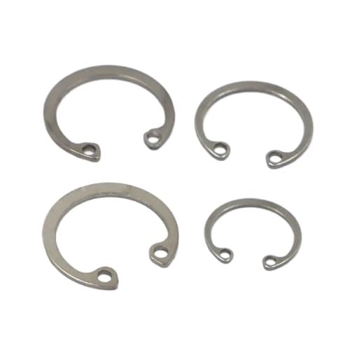 Sicherungsring M8-30 C Typ Interne Sicherungsringe Sicherungsringe for Loch 304 Edelstahl Schwarz 65 Mangan Stahl Sicherungsringe Sprengringe(304 Stainless Steel,M20 10pcs) von FRAOMHFW