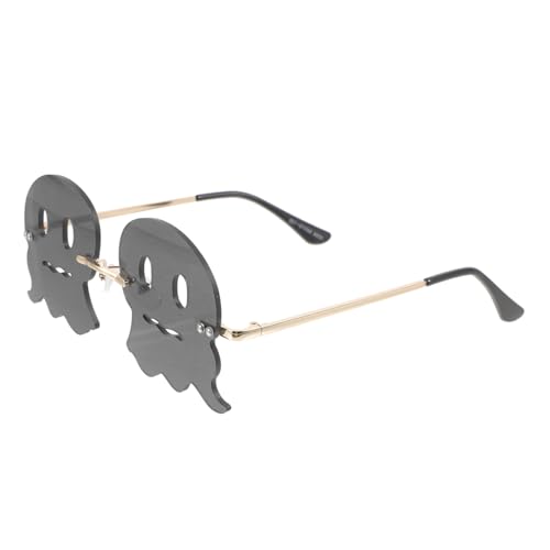 FRCOLOR 1 Paar Strandparty- Trendy Felsige Brille Randlos Neon Rave Disco-party-brille Gläser Retro Seltsam Blau Flippige Männer Halloween Kostüm Geist Grey Metall FRCOLOR 1 Paar Strandparty- Trendy Felsige Brille Randlos Neon Rave Disco-party-brille Gläser Retro Seltsam Blau Flippige Männer Halloween Kostüm Geist Grey Metall von FRCOLOR