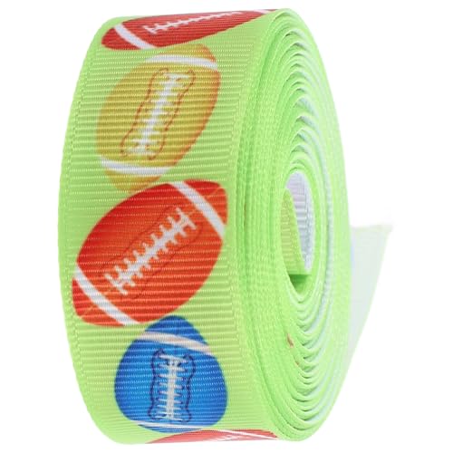 FRCOLOR 1 Rolle Fußball Geschenkband Dekoratives Verpackungsband für Bastelarbeiten Partydekoration Diy Kreationen für und Blumenarrangements FRCOLOR 1 Rolle Fußball Geschenkband Dekoratives Verpackungsband für Bastelarbeiten Partydekoration Diy Kreationen für und Blumenarrangements von FRCOLOR