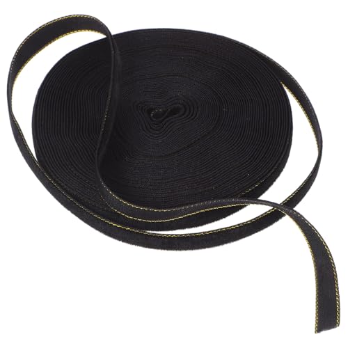 FRCOLOR 1 Rolle Samtgewebe Geschenkband Aus Samt Haarbogenband Schleife Diy Band Haarschmuck-bastelband Elegantes Bastelsband Band Zum Basteln Bänder Für Handwerk Hochzeitsband Black von FRCOLOR
