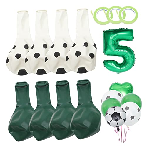 FRCOLOR 1 Satz Fußballballons Set Aluminium Folienballons für Fußballgeburtstagsfeiern Deko für Sportpartys und Kindergeburtstage FRCOLOR 1 Satz Fußballballons Set Aluminium Folienballons für Fußballgeburtstagsfeiern Deko für Sportpartys und Kindergeburtstage von FRCOLOR