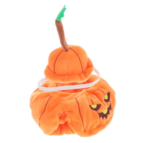 FRCOLOR 1 Satz Halloween Puppe Outfit Set Süßes Kürbis Kostüm für Puppen Wechselbare Mini Kleidung für Kreative Bastelprojekte für Stehende und Sitzende Puppen von FRCOLOR