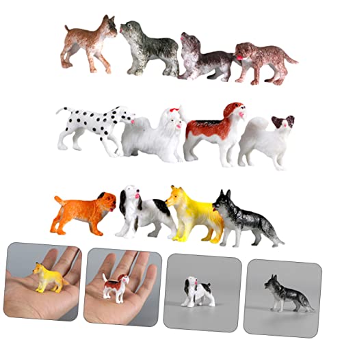 FRCOLOR 1 Satz Mini Hunde Deko Simulation Hund Figuren für Hundeliebhaber Realistische Tischdekoration und Lernspielzeug für Partys und FRCOLOR 1 Satz Mini Hunde Deko Simulation Hund Figuren für Hundeliebhaber Realistische Tischdekoration und Lernspielzeug für Partys und von FRCOLOR