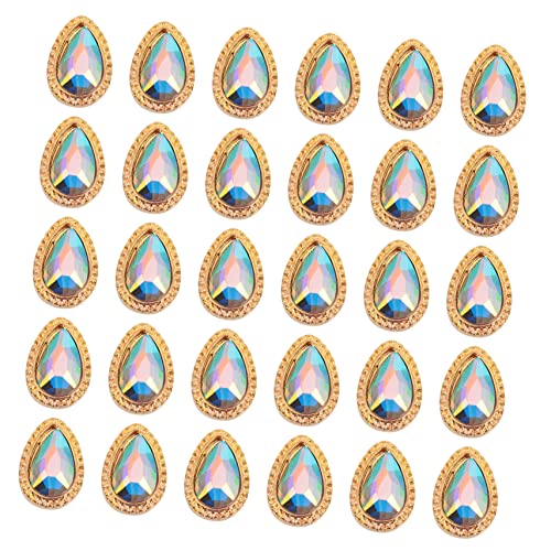FRCOLOR 1 Satz Nagelbohrer in Tropfenform Nagel Edelsteine strass Nagelkristalle Strass Gold Nail Gems Maniküre Zubehör Aufkleber Edelsteine für Nagelbolzen Strass-nagelbolzen 30 Stück FRCOLOR 1 Satz Nagelbohrer in Tropfenform Nagel Edelsteine strass Nagelkristalle Strass Gold Nail Gems Maniküre Zubehör Aufkleber Edelsteine für Nagelbolzen Strass-nagelbolzen 30 Stück von FRCOLOR