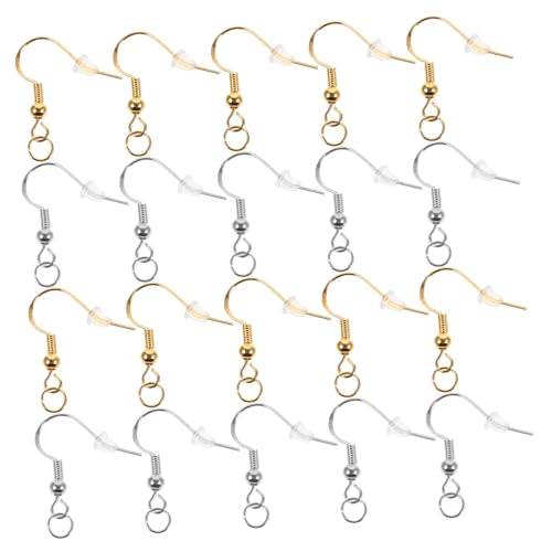 FRCOLOR 1 Satz Ohrhaken Ohrringe DIY Bastelmaterial für Ohrringe Sicherer Ohrstecker Zubehör für Schmuckherstellung Leicht Langlebig Kreative FRCOLOR 1 Satz Ohrhaken Ohrringe DIY Bastelmaterial für Ohrringe Sicherer Ohrstecker Zubehör für Schmuckherstellung Leicht Langlebig Kreative von FRCOLOR