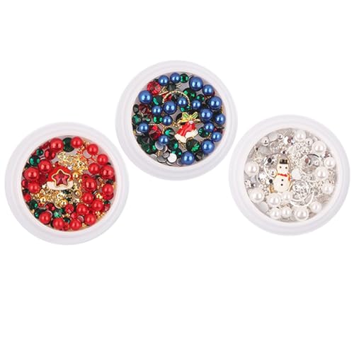 FRCOLOR 1 Satz Weihnachts Nagelkunst Ornamente Weihnachtsmann Weihnachts Nagel Patch Nagel Kunst Nagel Glitzer Flocken Nagel Kunst Charms Nagel Aufkleber 3Boxen FRCOLOR 1 Satz Weihnachts Nagelkunst Ornamente Weihnachtsmann Weihnachts Nagel Patch Nagel Kunst Nagel Glitzer Flocken Nagel Kunst Charms Nagel Aufkleber 3Boxen von FRCOLOR