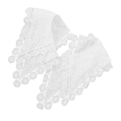 FRCOLOR 1 Stück Detachable Lace Collar für Damen Abnehmbarer Spitzenkragen für Diy Bekleidung zur Verschönerung von Blusen Kleidern Jacken Langlebig Vielseitig Einsetzbar Partys Hochzeiten FRCOLOR 1 Stück Detachable Lace Collar für Damen Abnehmbarer Spitzenkragen für Diy Bekleidung zur Verschönerung von Blusen Kleidern Jacken Langlebig Vielseitig Einsetzbar Partys Hochzeiten von FRCOLOR