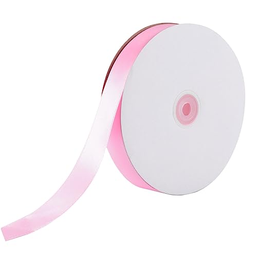FRCOLOR 1 Stück Geschenkband Bögen Stoff schimmernd Dekorativ ribbon schienbeinschoner tape verpackungen verzierung DIY Hochzeitsband Seidenband Rosa von FRCOLOR